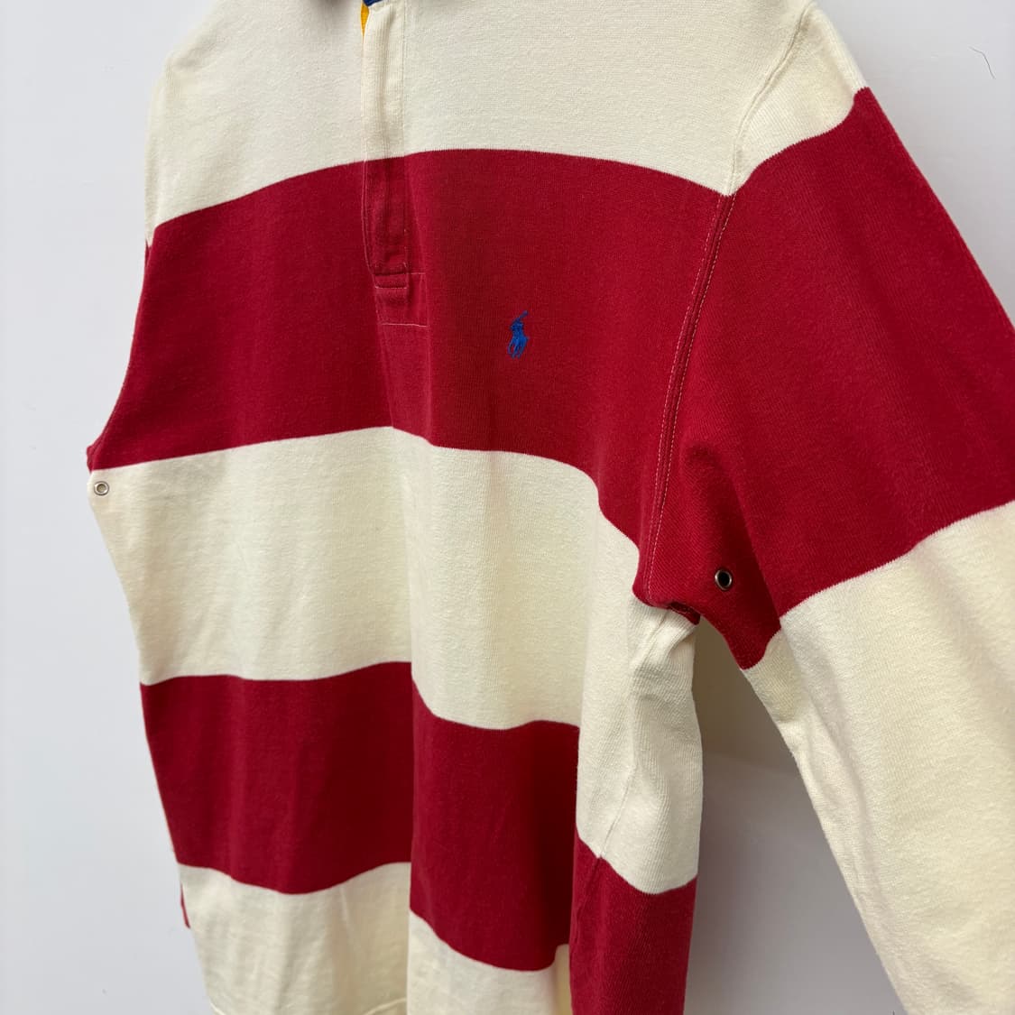 폴로 랄프로렌 스트라이프 럭비 셔츠 남/L 상품이미지3