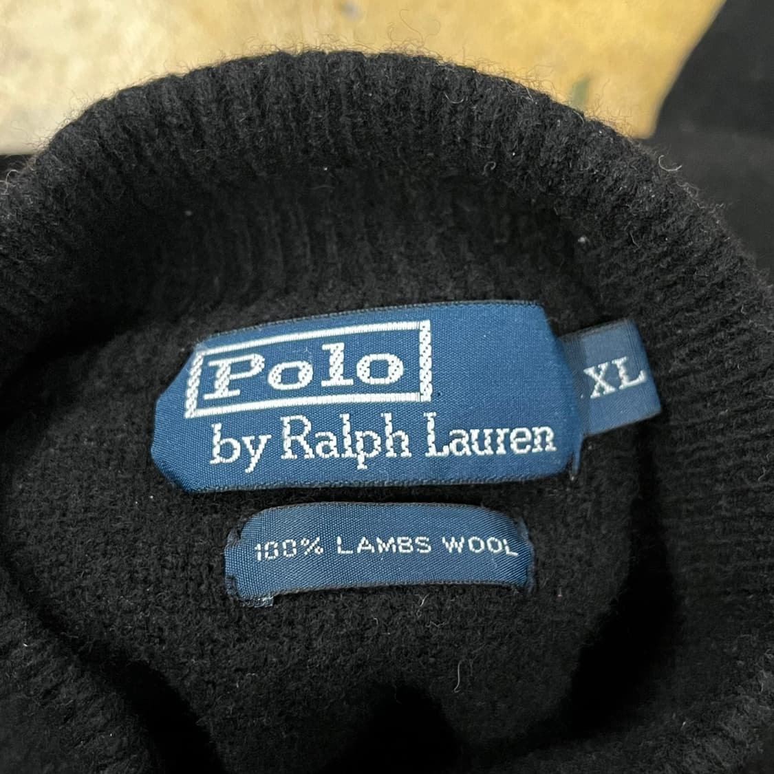[ 정품/XL ] 폴로랄프로렌 램스 울 엘보패치 니트 집업 자켓 b15 상품이미지5