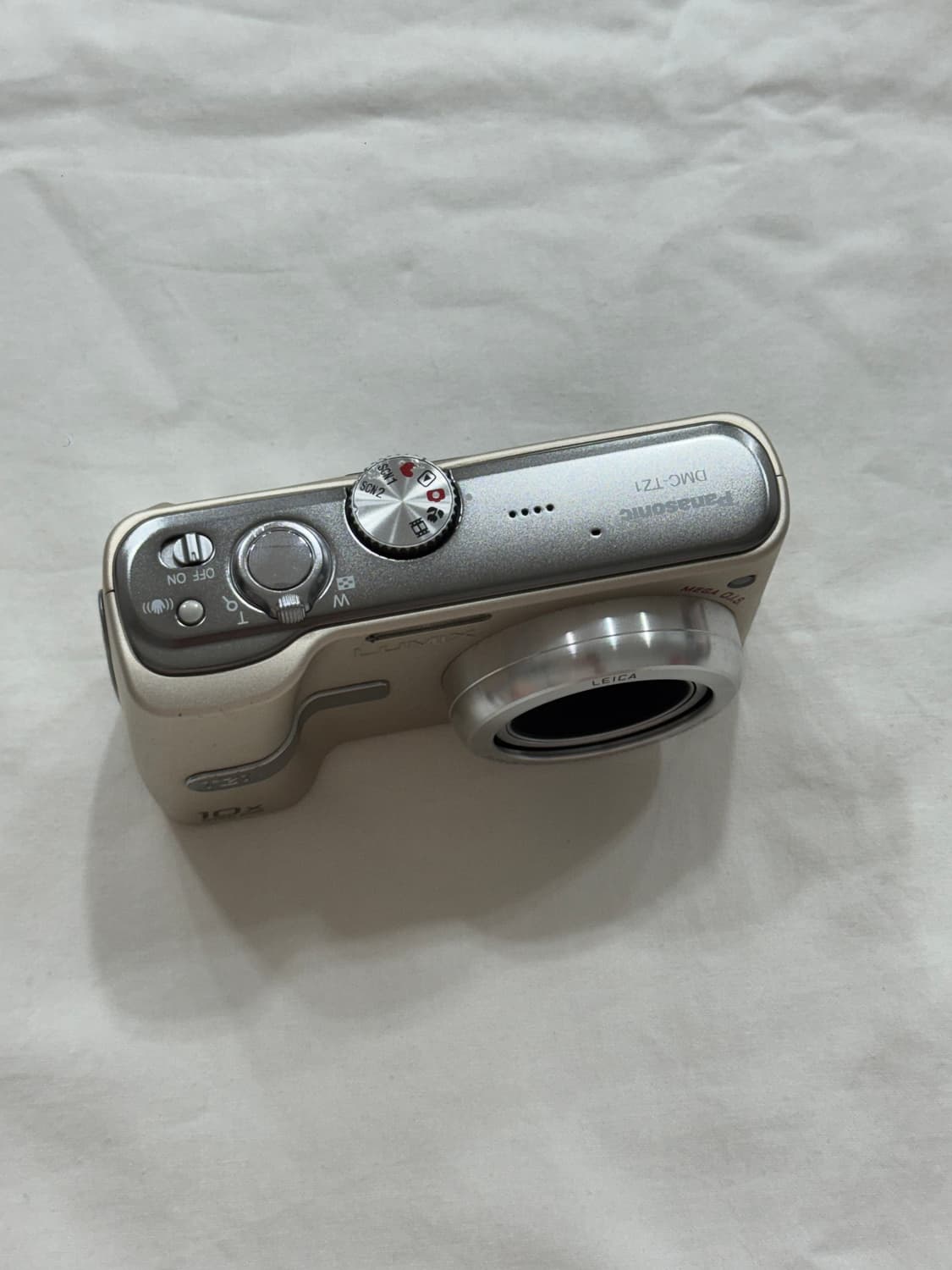 작례⭕️ 파나소닉 루믹스 라이카 TZ1 골드 Lumix 디카 카메라 상품이미지4