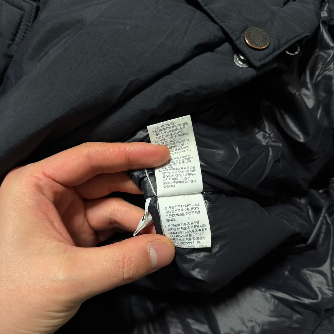 노스페이스 구스다운 롱 패딩 파카 상품이미지5
