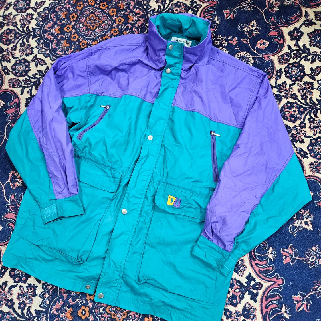 DUSSELDORF 빈티지 고프코어 바람막이 자켓 상품이미지1