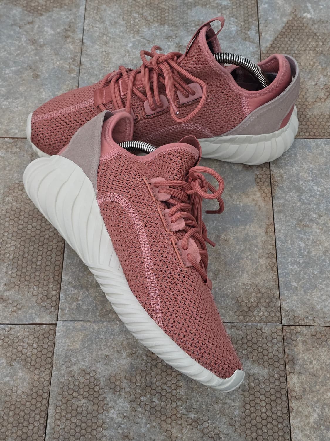 (240)아디다스 튜블라 둠 로우 핑크 상품이미지4