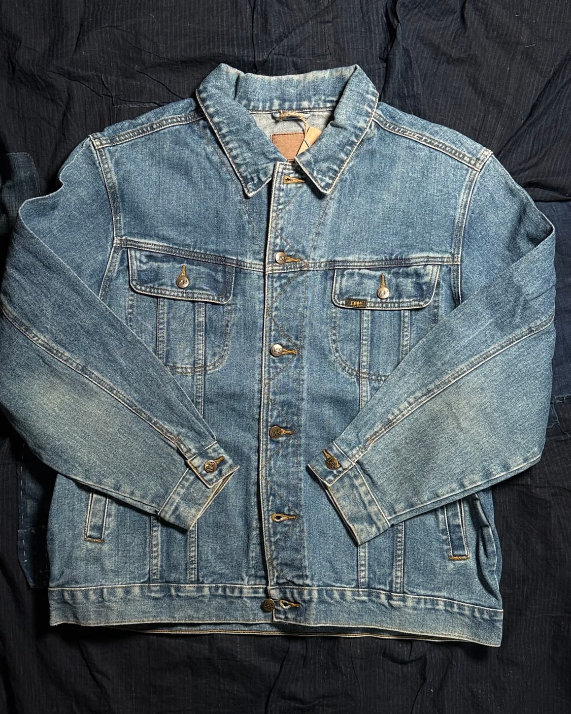 90-00’s Lee 데님 트러커 자켓 XL 상품이미지1