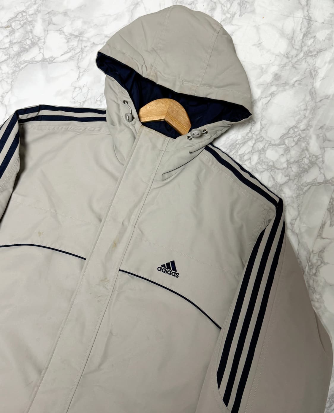 아디다스 삼선 양명 리버시블 올드스쿨 바람막이 점퍼 자켓 상품이미지8