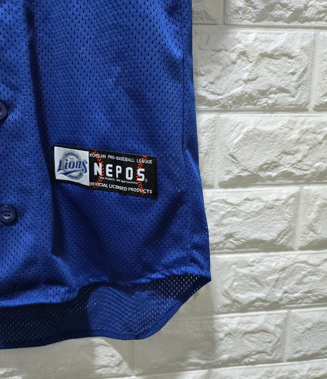 네포스 삼성라이온즈 왕조 김상수 유니폼 저지 85~90 상품이미지5