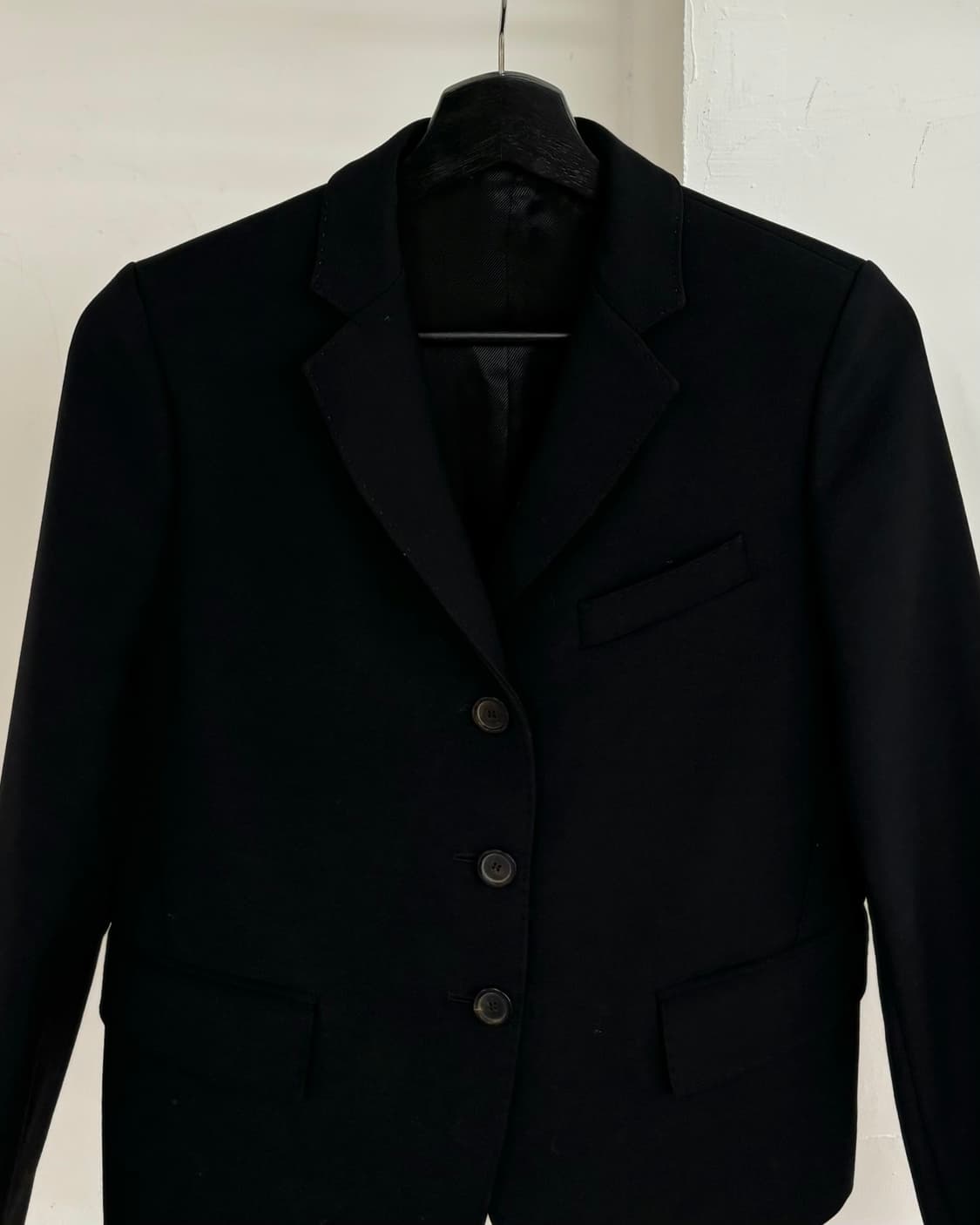 구찌 블랙 싱글 블레스트 블레이저 자켓 상품이미지2