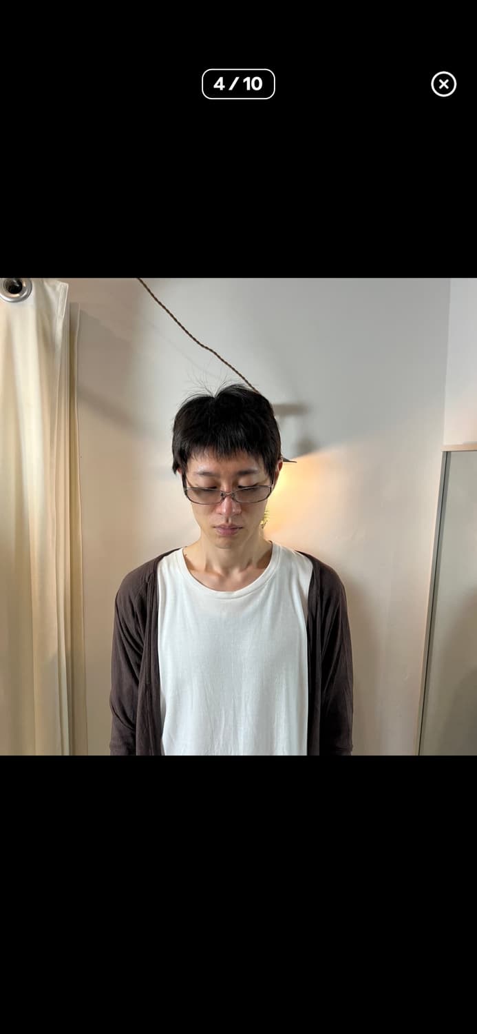 캐서린 햄넷 런던 아카이브 메탈 프레임 안경 상품이미지5