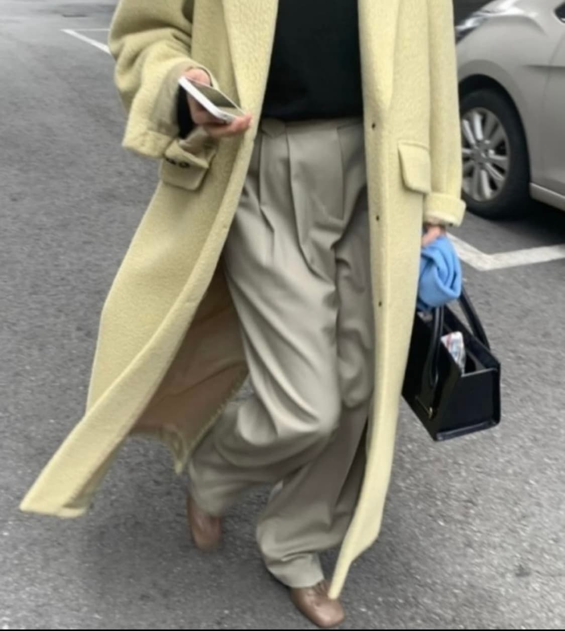 에토스 플레인 핀턱 트라우저 M 상품이미지1