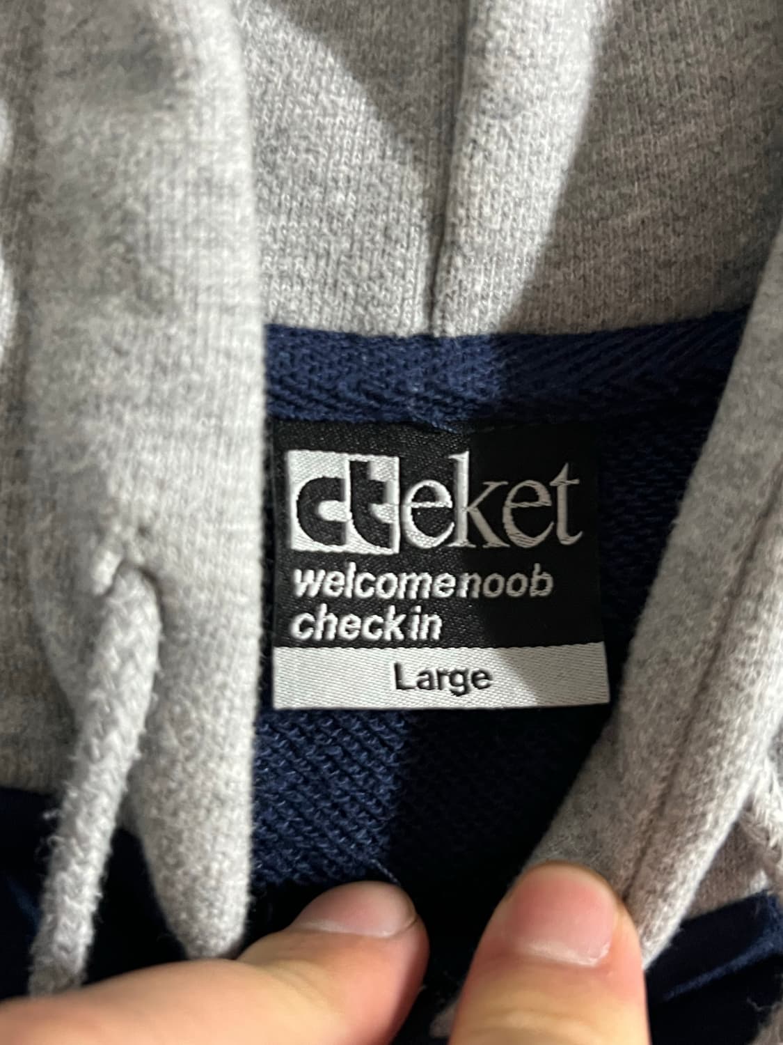 테켓 플랜 후드집업 그레이 상품이미지3