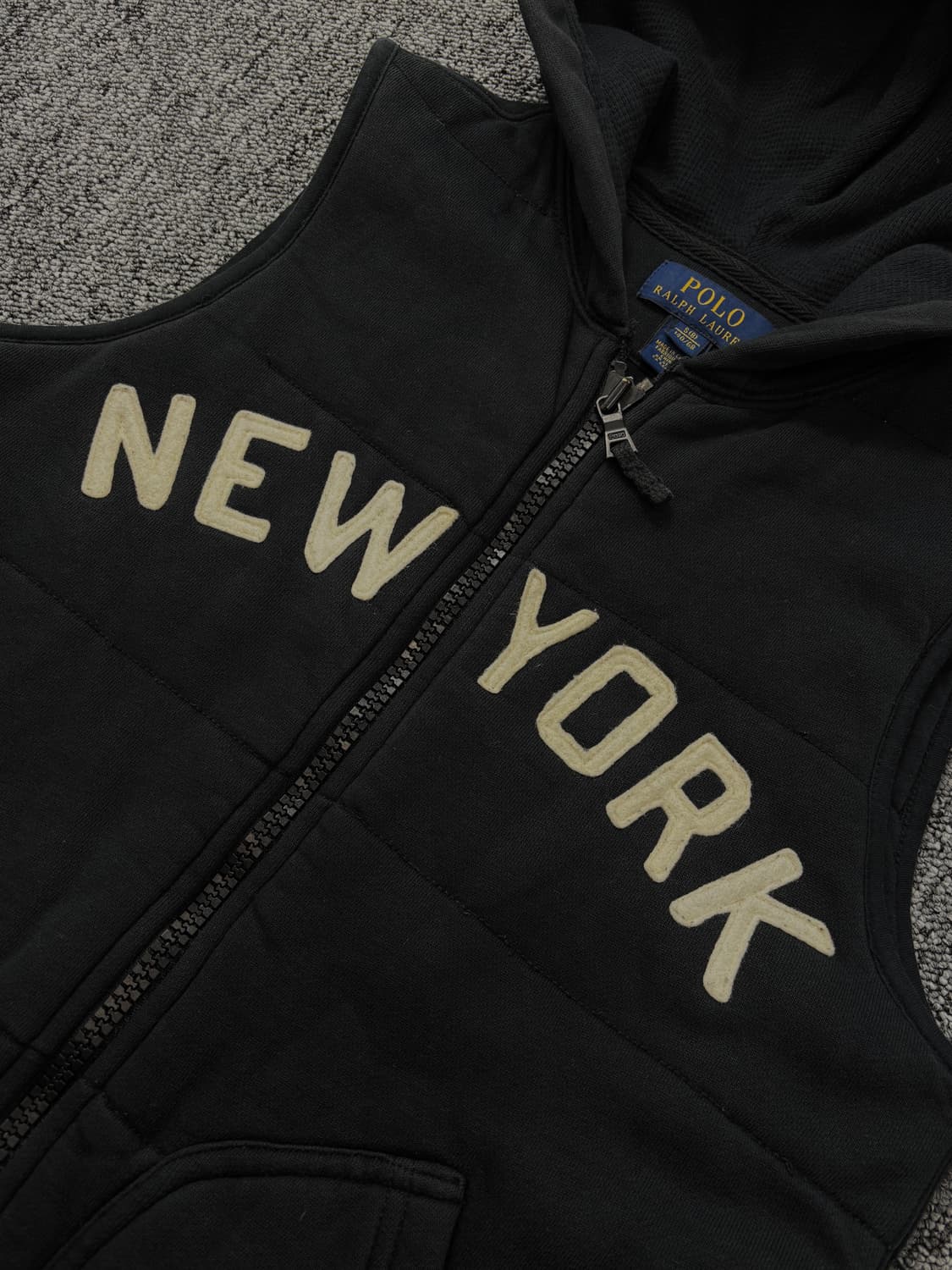 폴로 랄프로렌 뉴욕 후드 베스트 상품이미지3