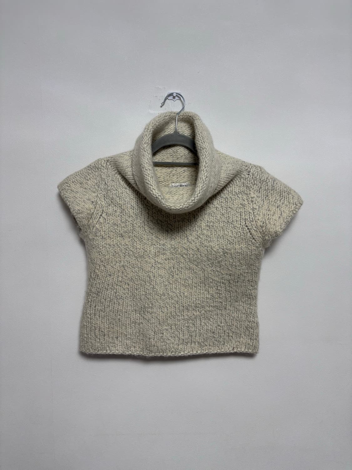 JPN 빈티지 홀리데이 터틀넥 반팔 니트 상품이미지2