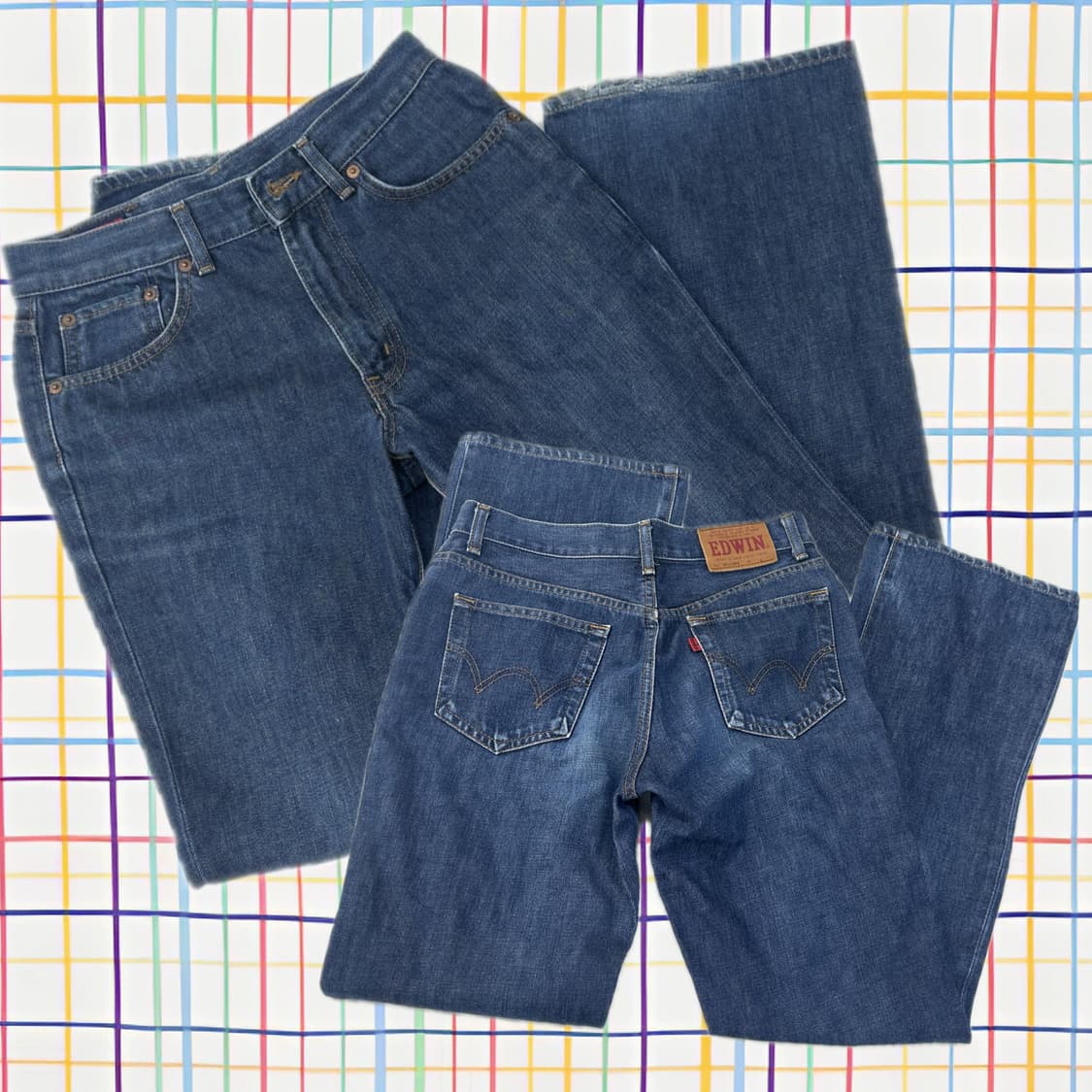 Edwin 에드윈 부츠컷 빈티지 데님 팬츠 청바지 30X32 503 27 상품이미지1