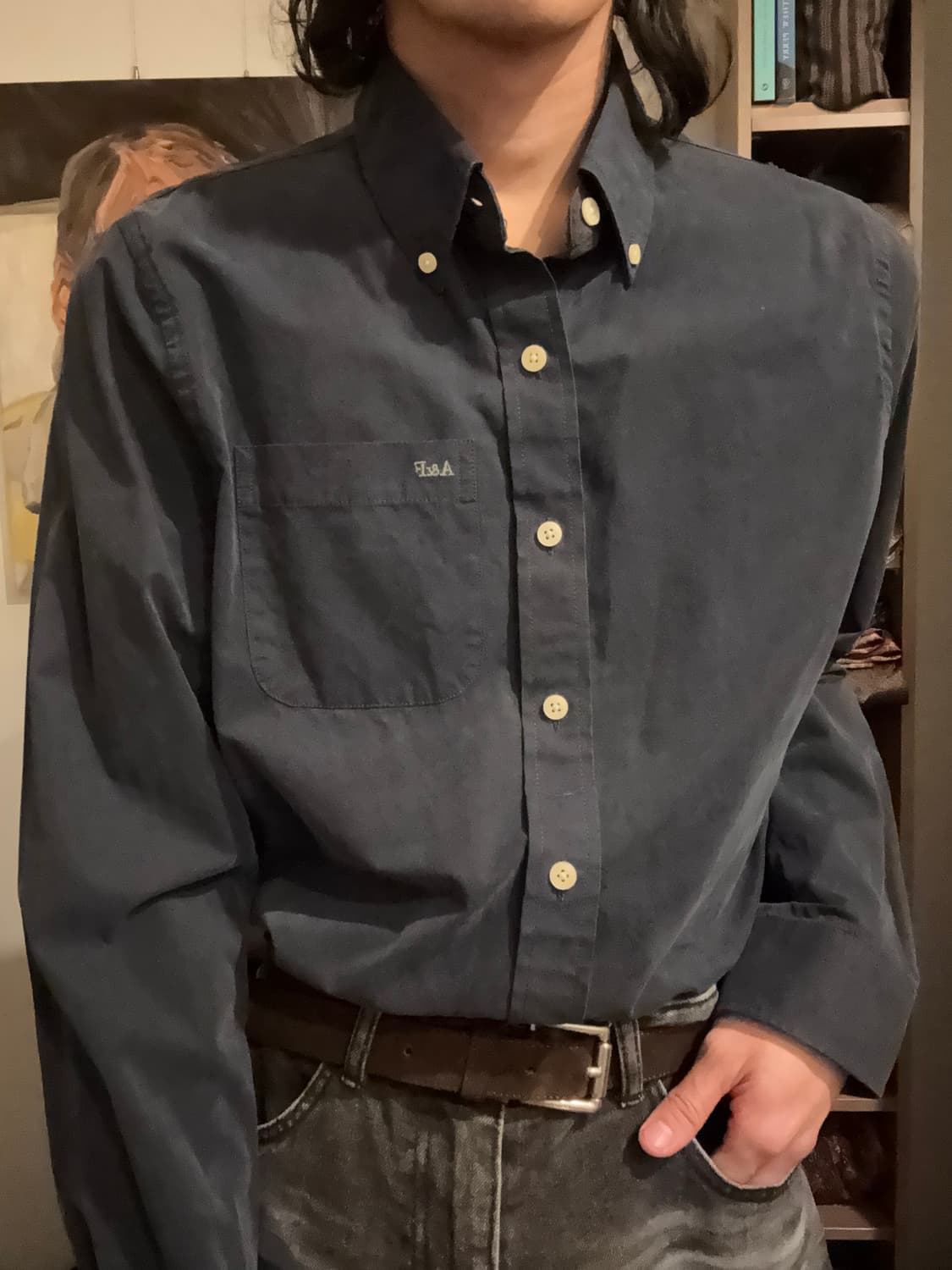 네이비 아베크롬비 셔츠 상품이미지6