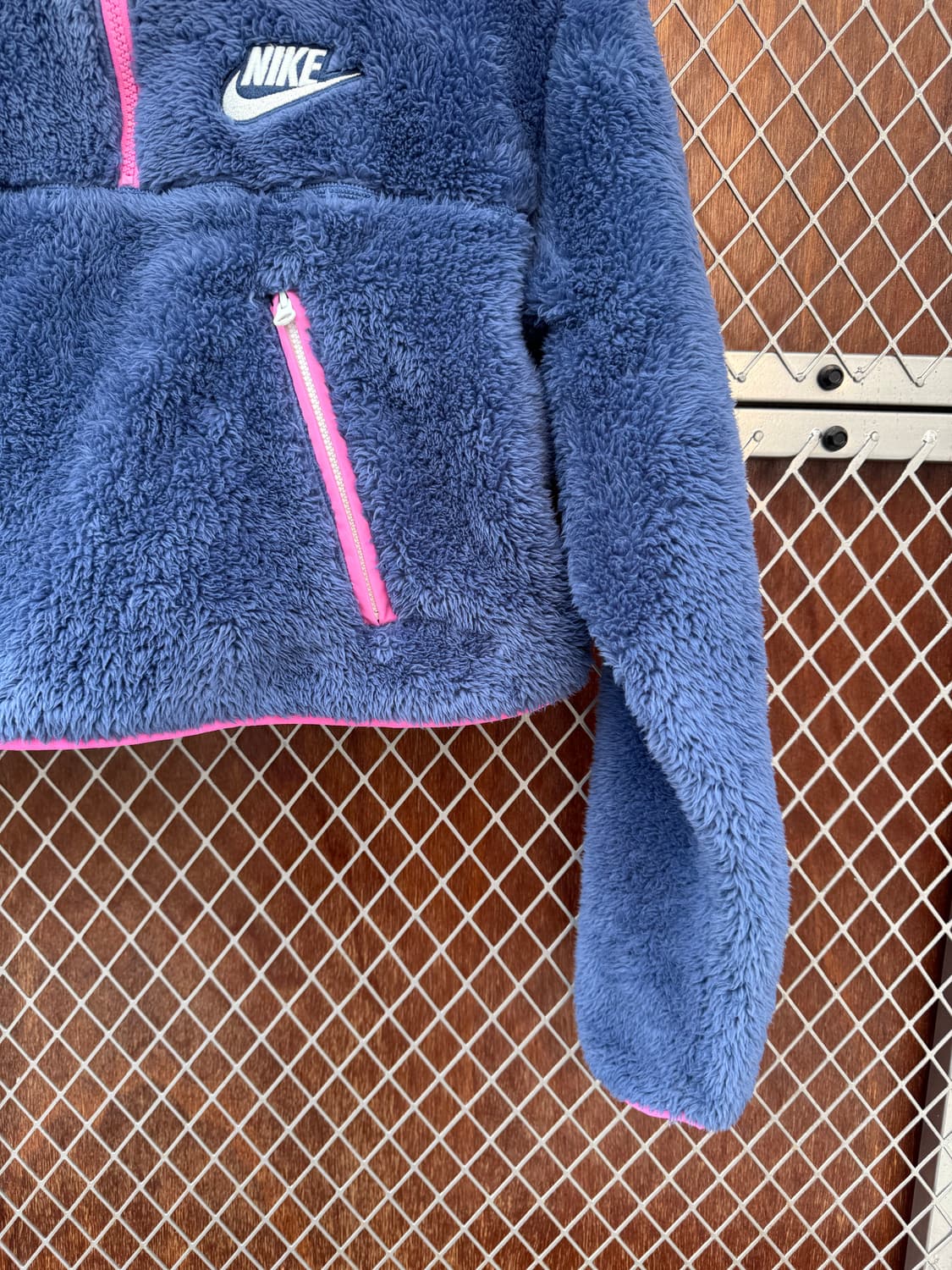 나이키 플리스 크롭 하프집업 아노락 후리스 S 상품이미지4