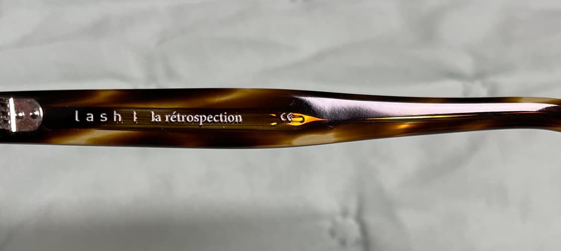 래쉬안경 호피 뿔테 안경 LUNETTES 02(45) HAV 상품이미지4