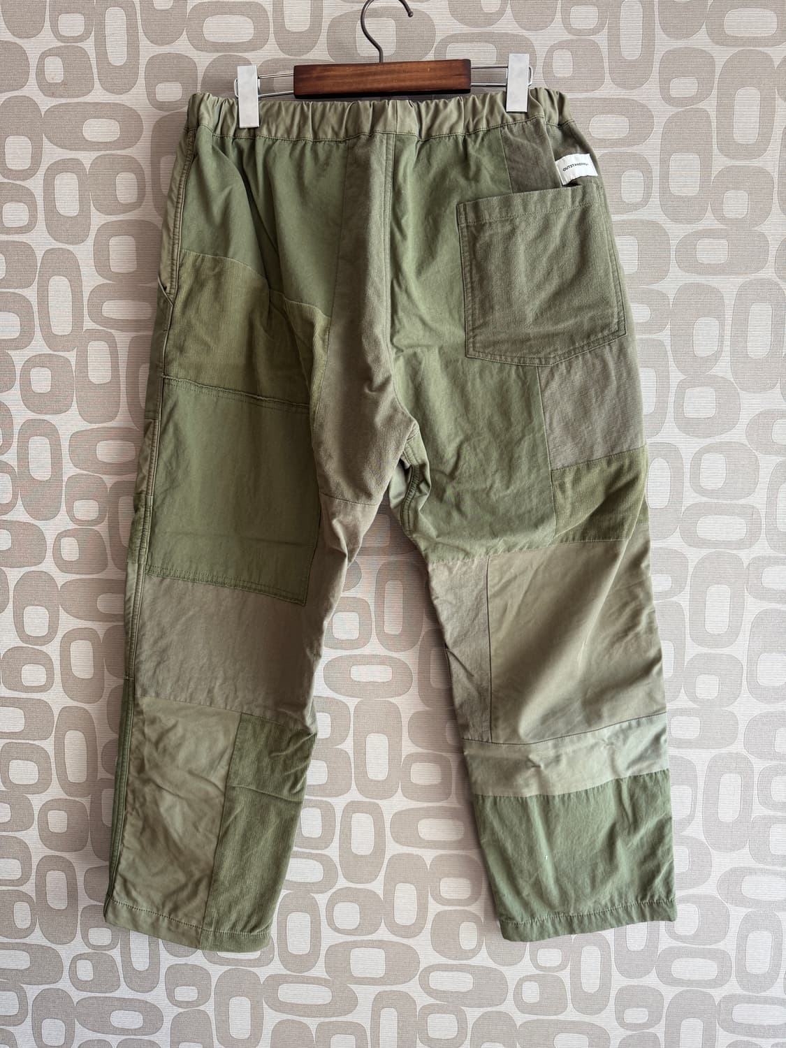 OUTSTANDING 아웃스탠딩 그라미치 st 패치워크 팬츠 바지 L 상품이미지4