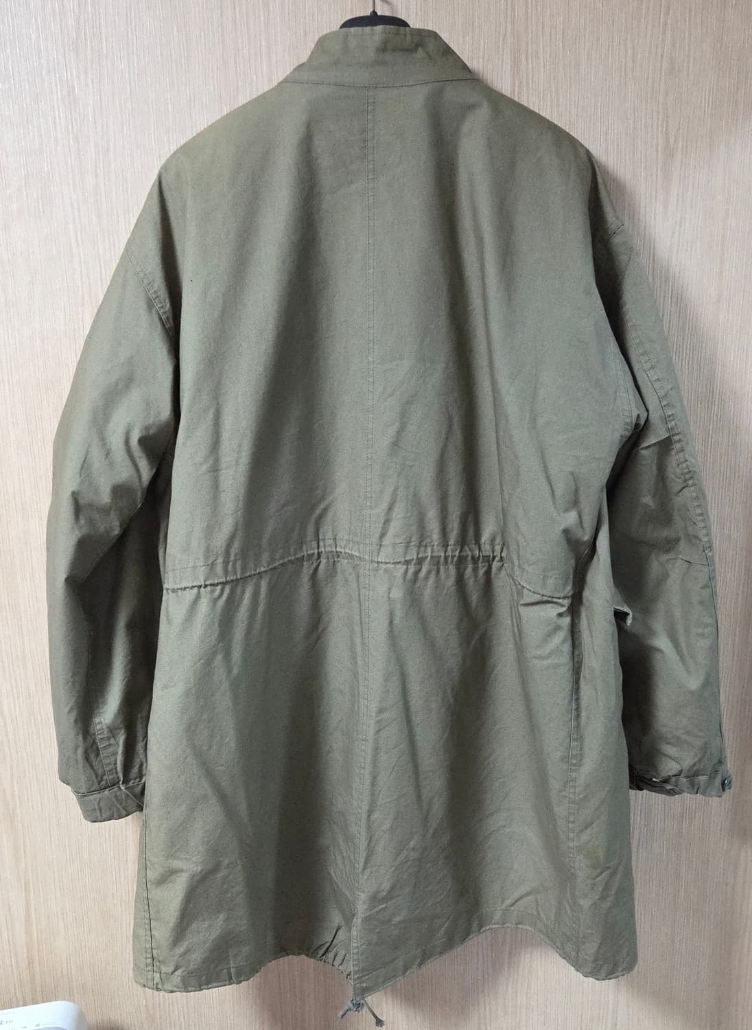 (착샷) 비컴 Become m65 피쉬테일 개파카 야상 상품이미지3