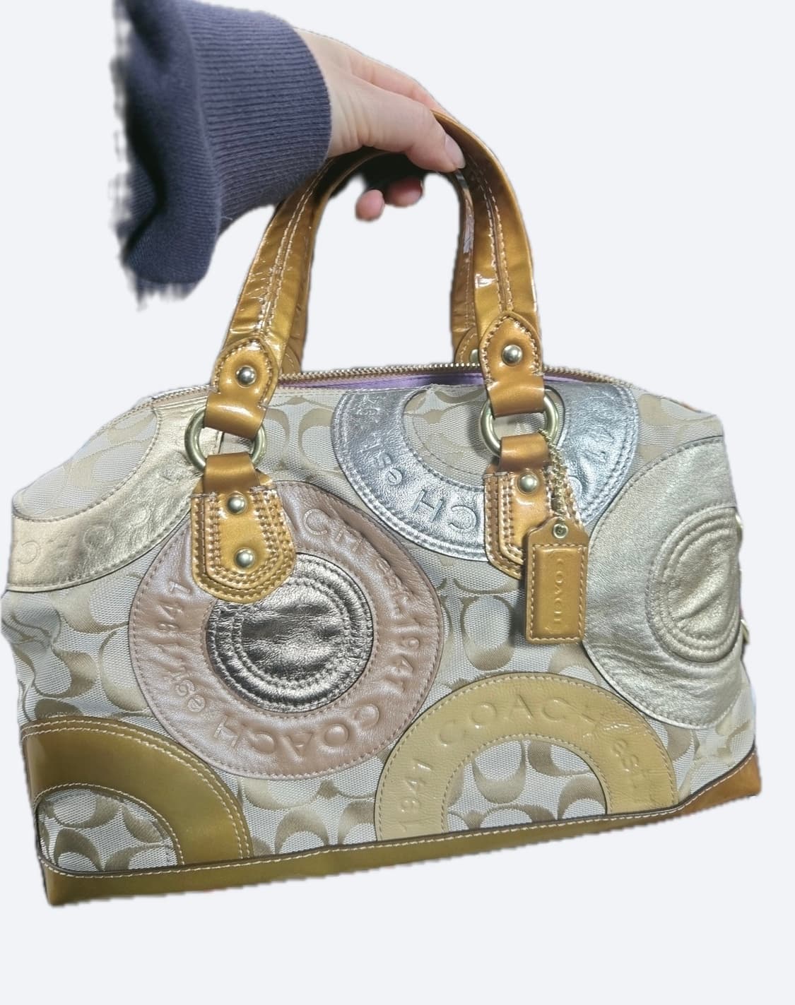 COACH 코치 시그니처 숄더백 가방 토트백 상품이미지2