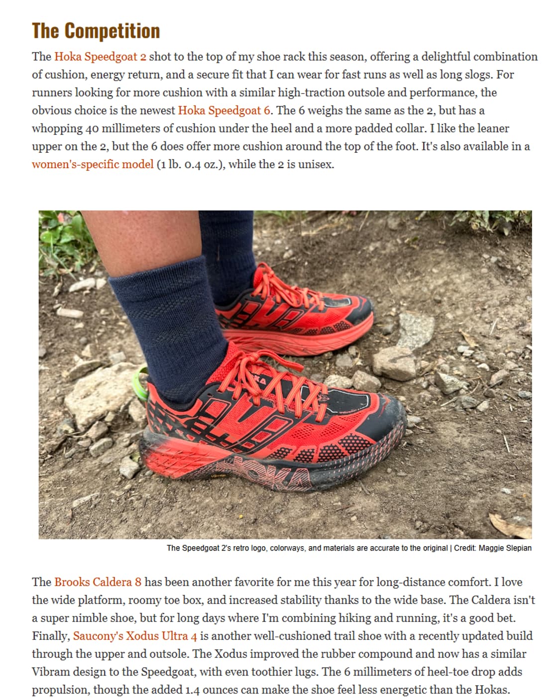 280 새제품) 호카 스피드고트 2 트레일 러닝화 런닝화 등산화 상품이미지3