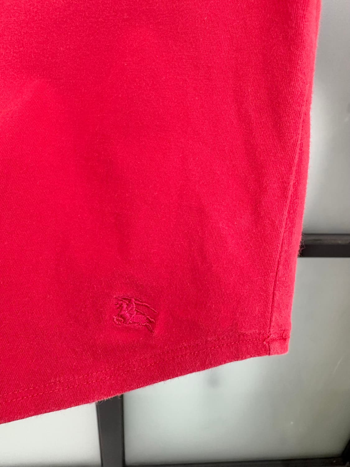 [S]BURBERRY버버리 여성 핑크레드 반팔 티셔츠  상품이미지2