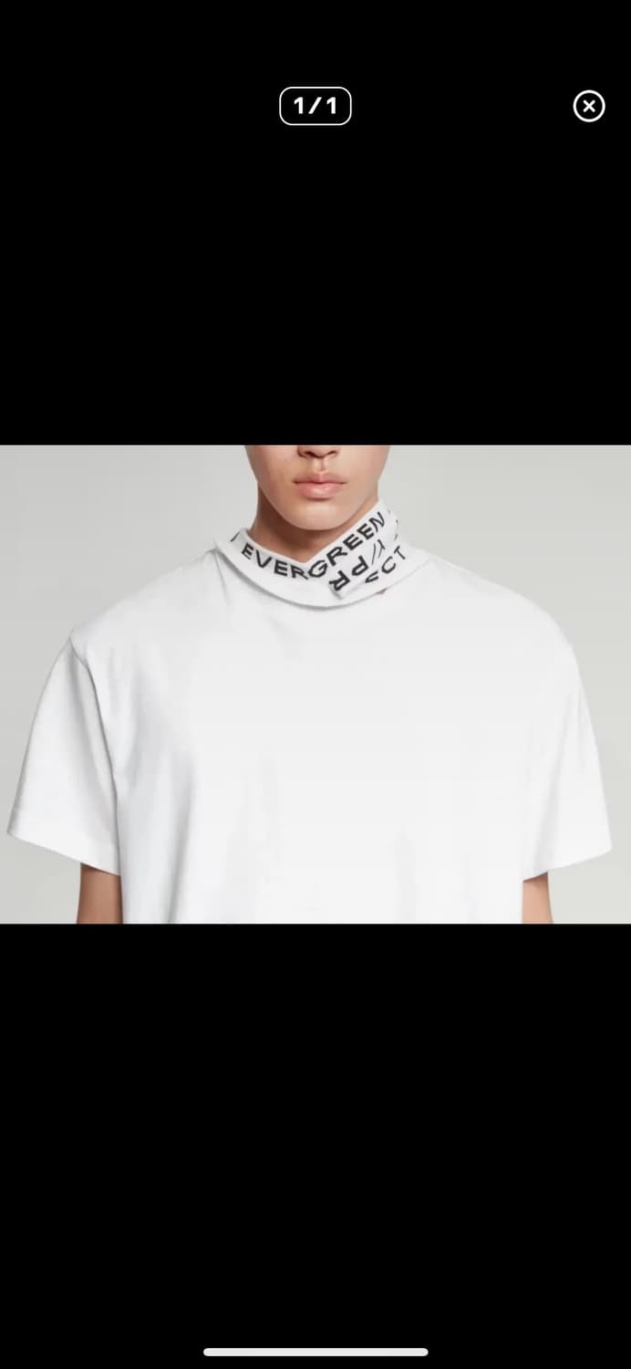 [L]와이프로젝트 트리플 카라 티셔츠 상품이미지4