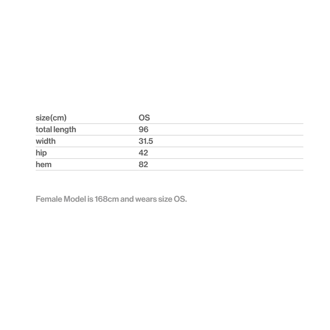 오호스 OJOS 머메이드 스커트 상품이미지10