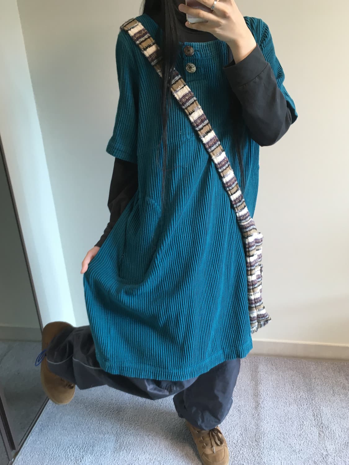 vintage corduroy dress & top set 상품이미지4