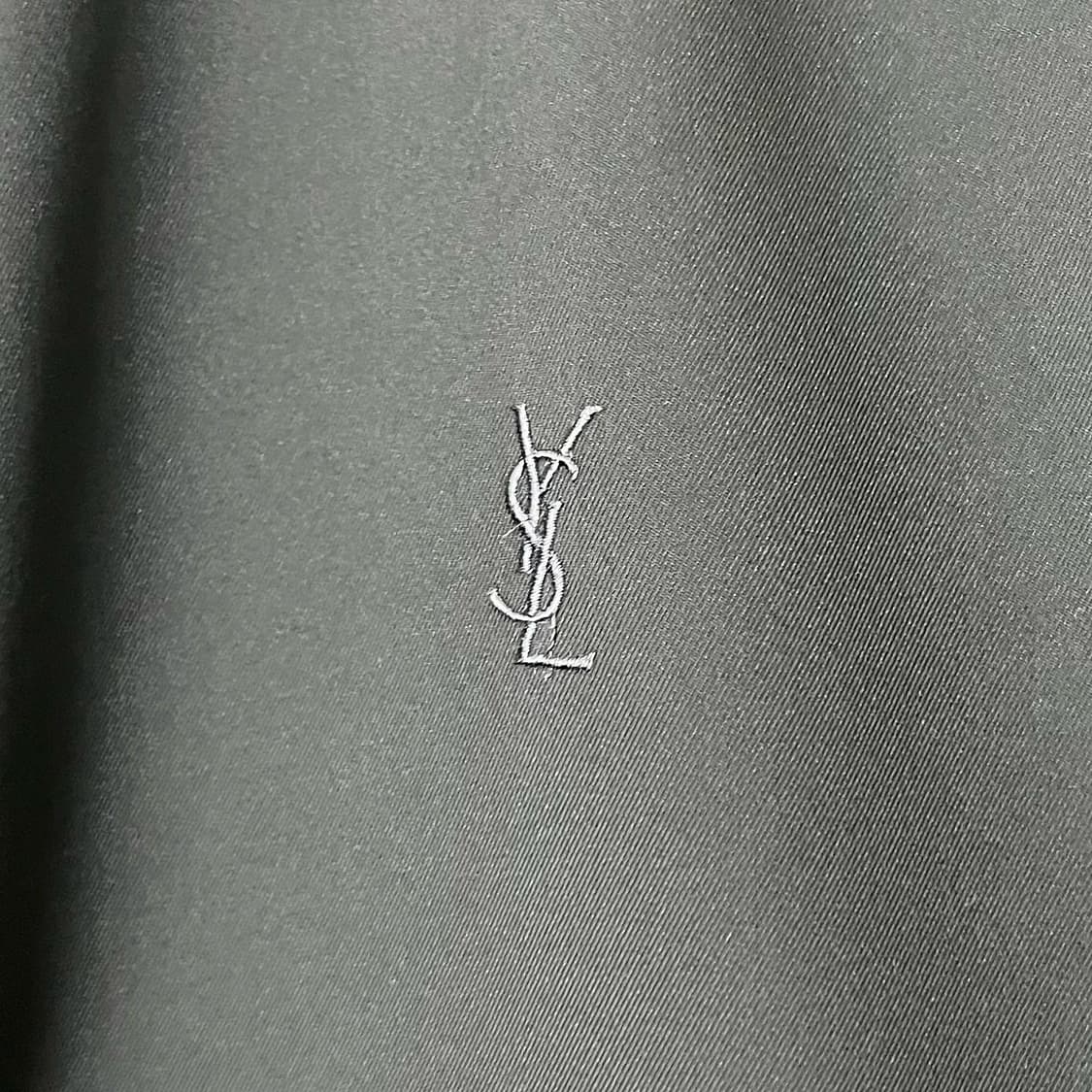 입생로랑 챠콜 로고 집업 자켓 상품이미지3