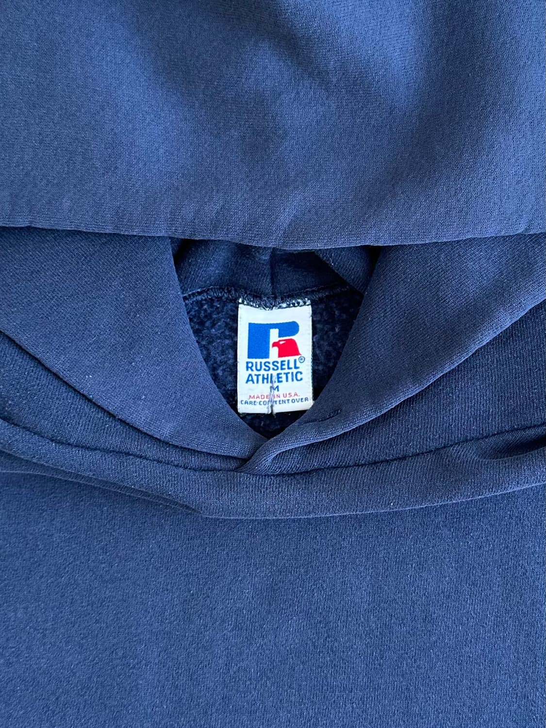 90s 빈티지 러셀 후드 네이비 M USA 상품이미지6