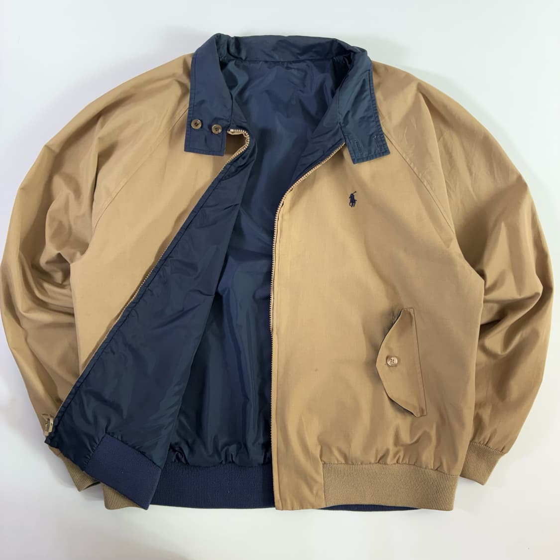 Polo  폴로 랄프로렌 자수 리버시블 바라쿠다 자켓 상품이미지1