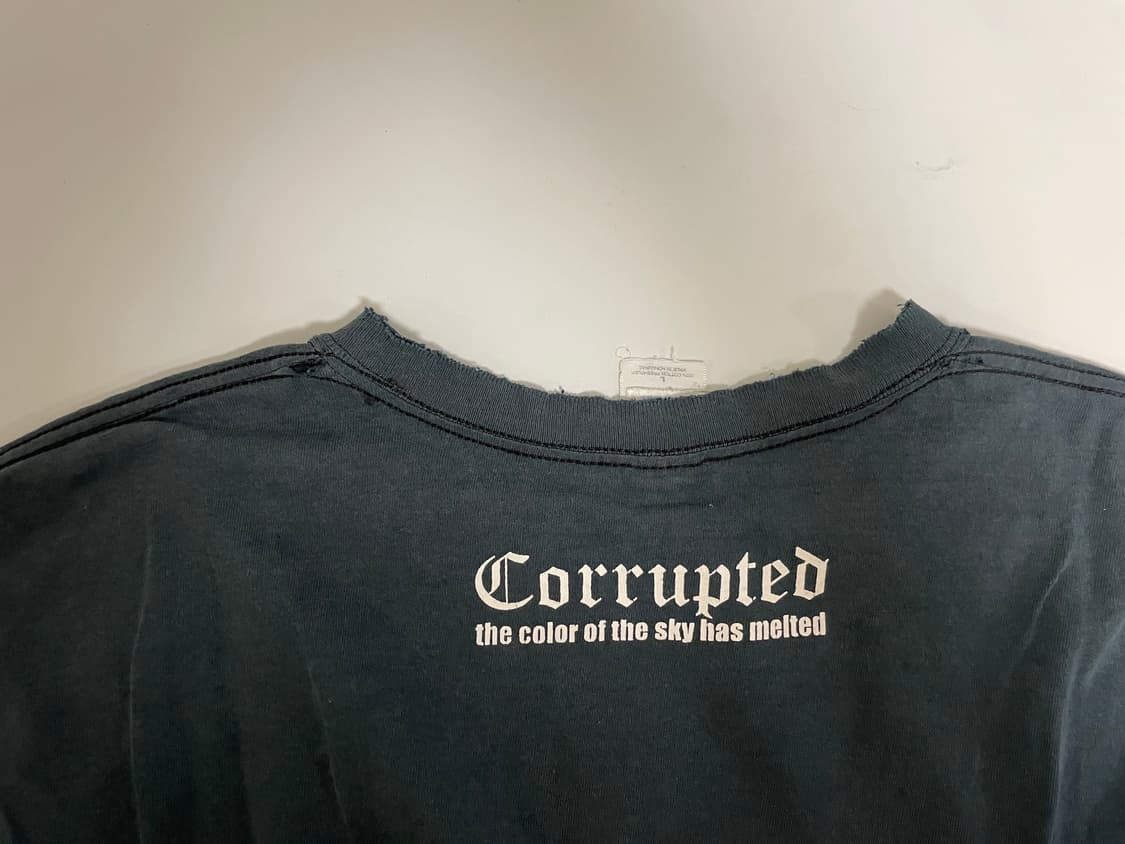 빈티지  Corrupted 더 컬러 오브 더 스카이 밴드티셔츠 상품이미지9
