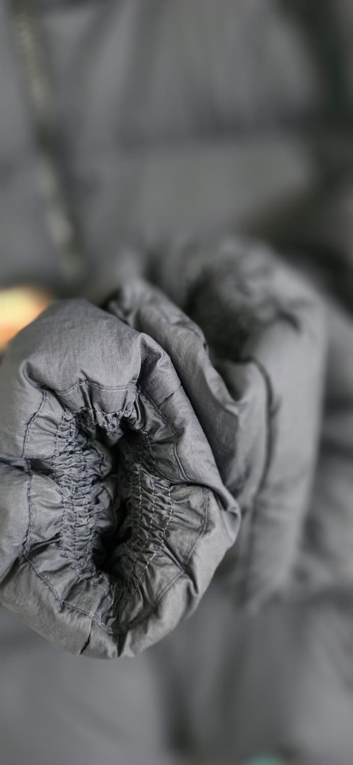 공용)브룩스 후드 덕다운 점퍼 애쉬 L 상품이미지3