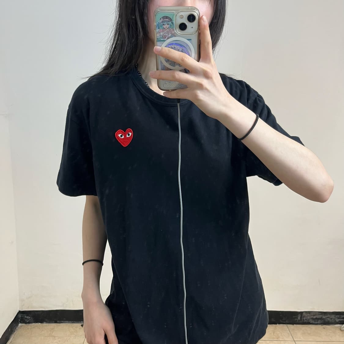 Comme des Garçons black t-shirt 상품이미지3