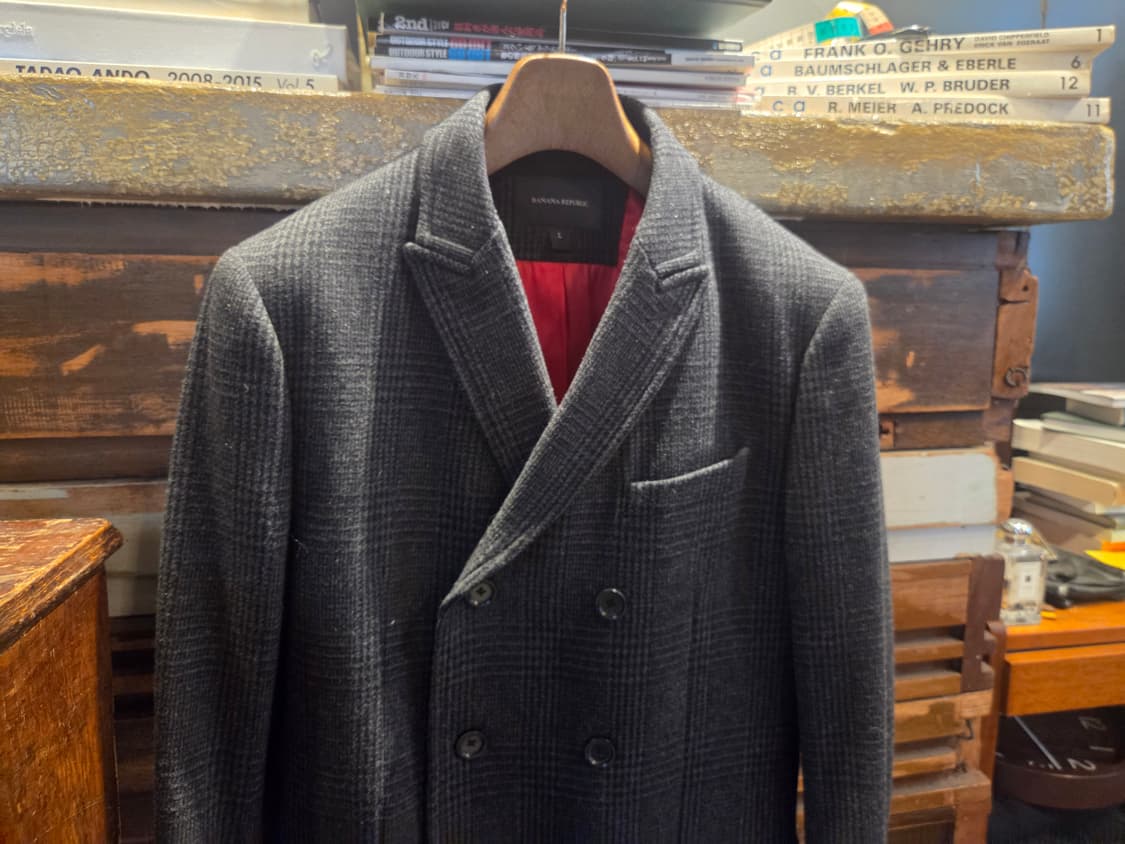 바나나 리퍼블릭 더블브레스티드코트  상품이미지4