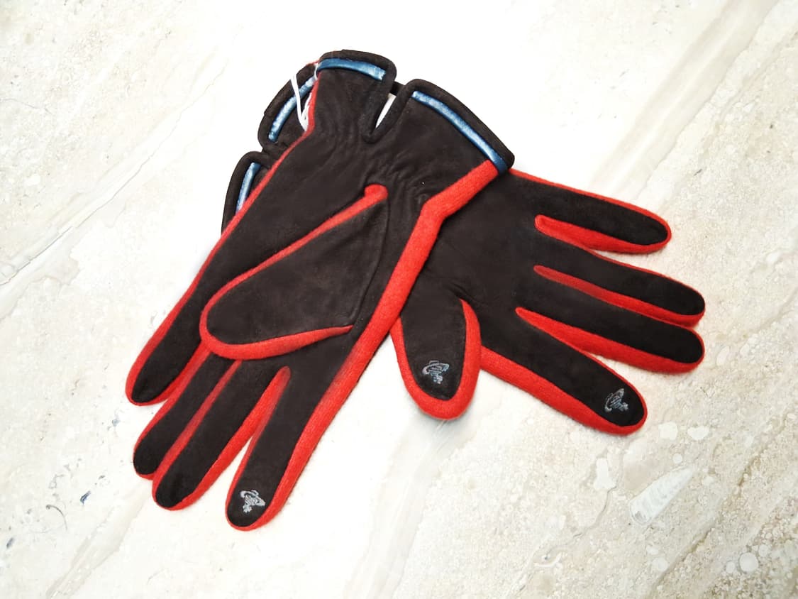 비비안 웨스트우드 빅 orb 패치 콤비 장갑 / 브라운 (새상품) 상품이미지5