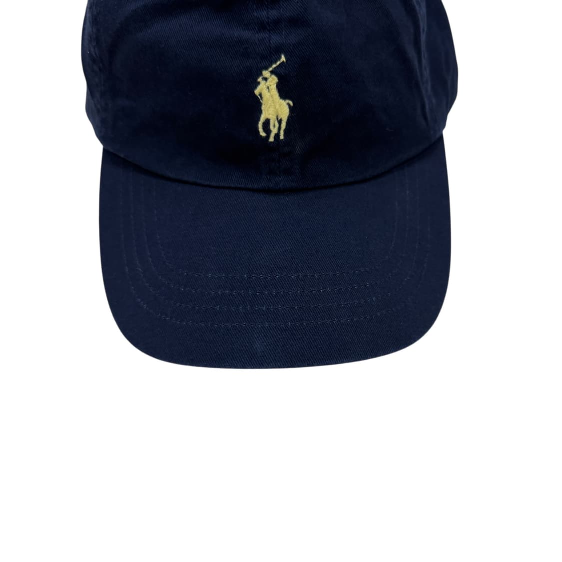 폴로 랄프로렌 QR 포니 코튼 치노 볼캡 모자 네이비 상품이미지2