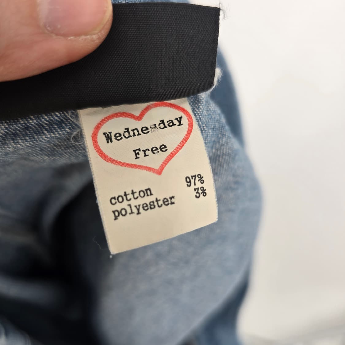 Wednesday Free 데님 스커트  66-77 상품이미지10