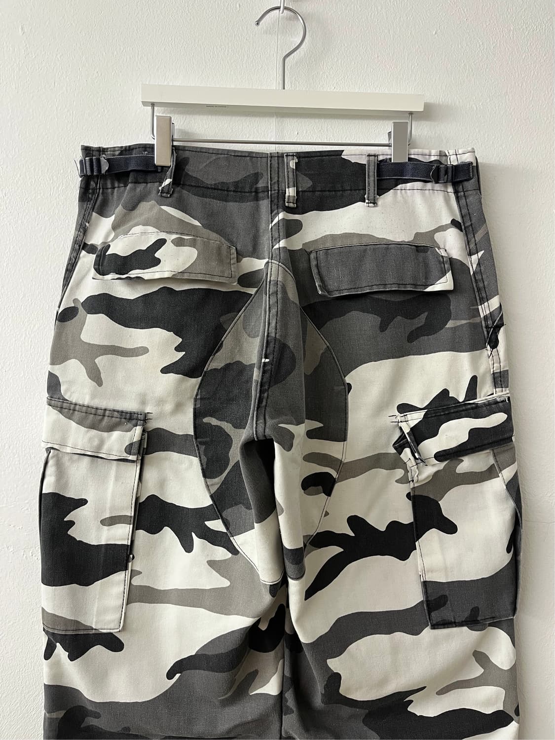 빈티지 BDU 스노우 카모 밀리터리 팬츠 상품이미지4