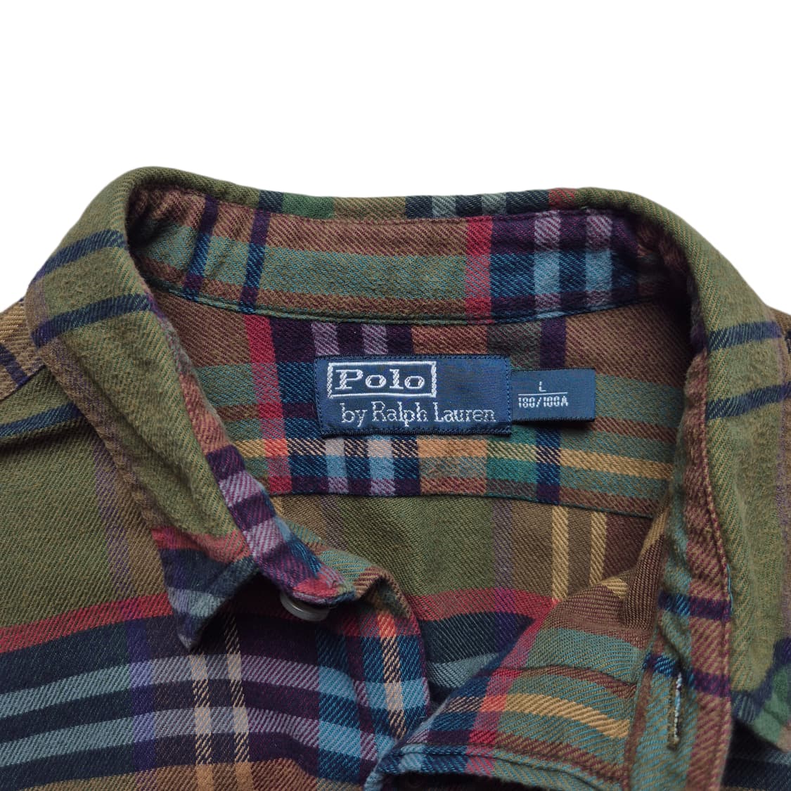 [L] 폴로 랄프로렌 플란넬 체크셔츠 상품이미지6