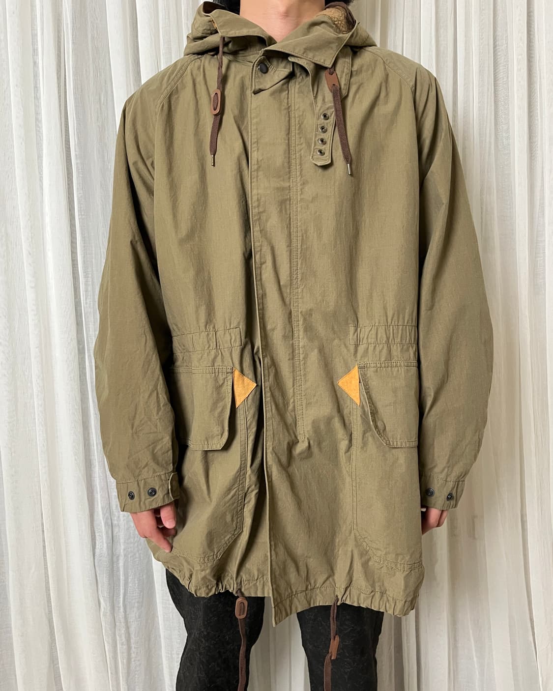 Kolor 모즈 코트 컬러 개파카 야상 m-65 상품이미지10