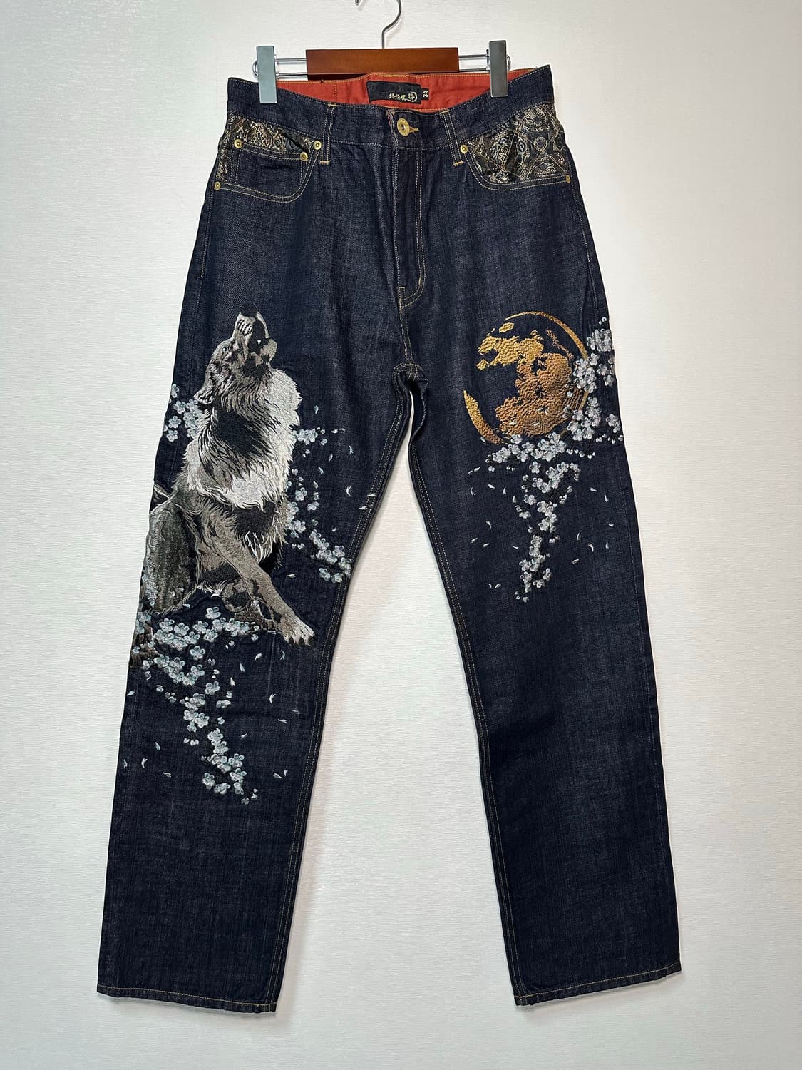 카라쿠리 타마시•스이/ 흑랑 인디고 데님 (새상품) 상품이미지1