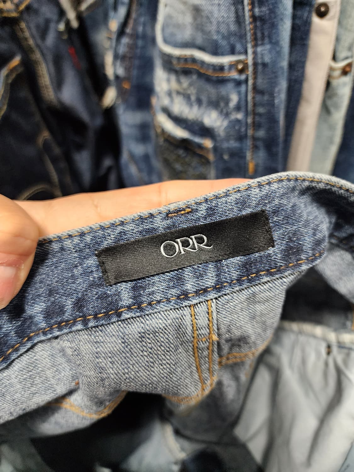 ORR 오르 진청 데님 상품이미지4