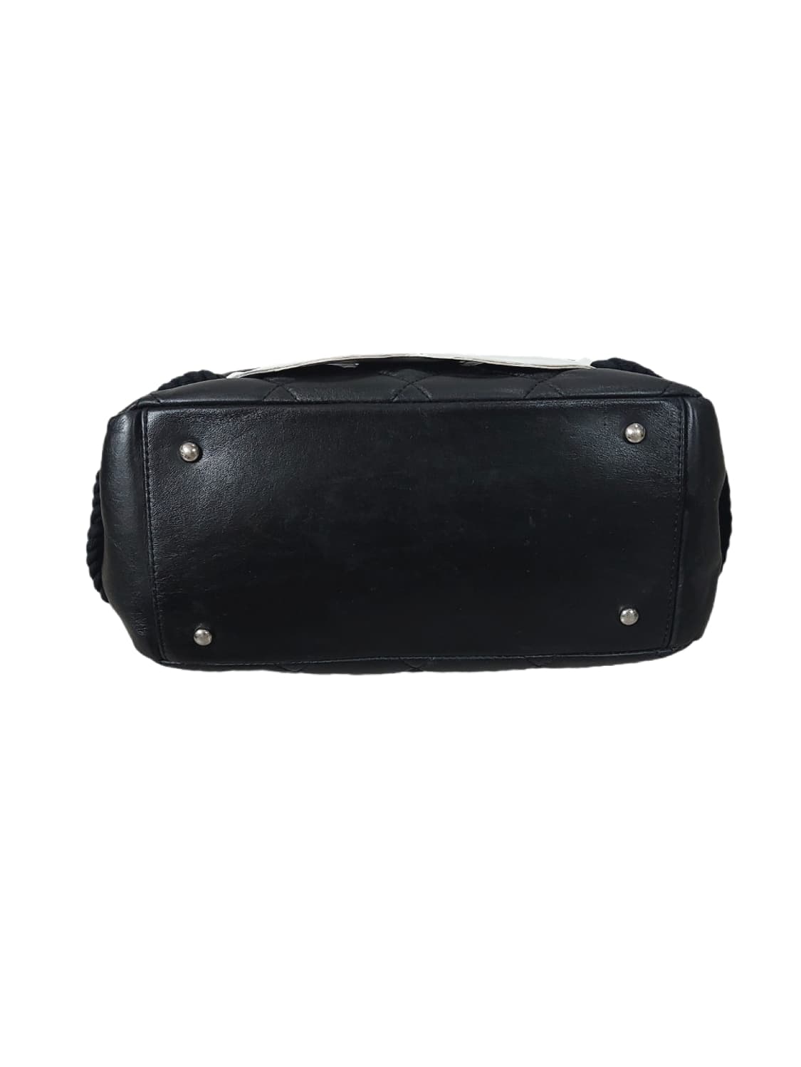 샤넬 빈티지 레어템 화이트 CC로고 숄더백 상품이미지4