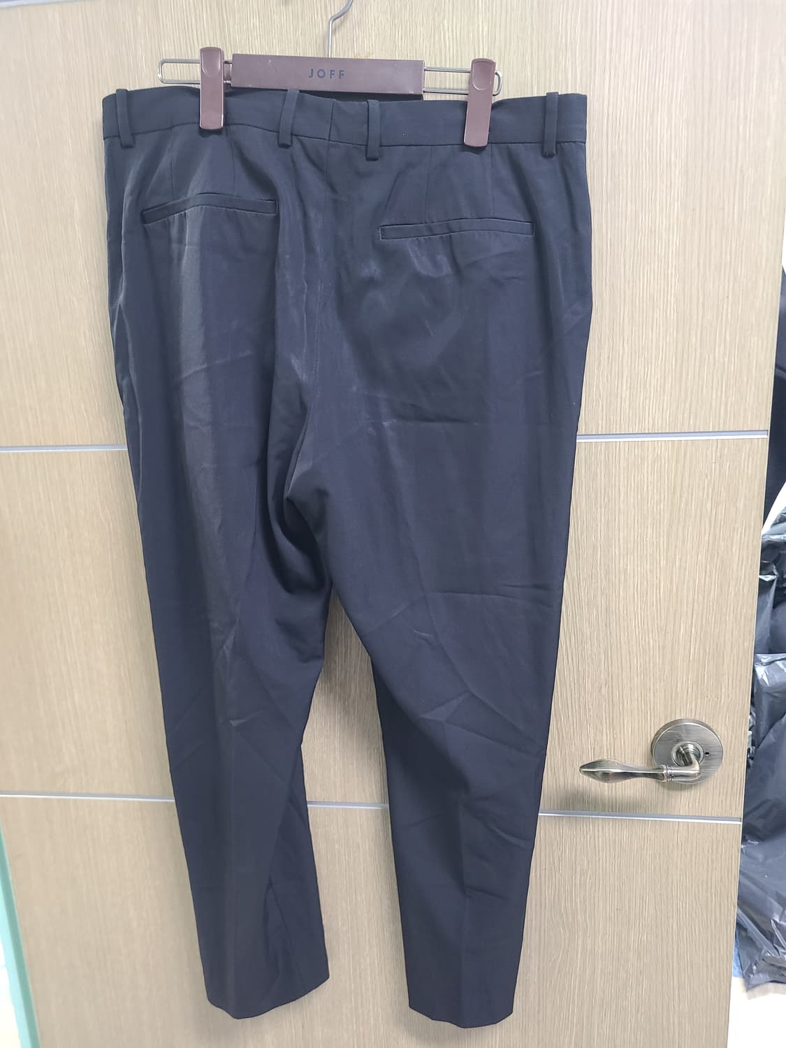 띠어리 버진울 블랙 여름 슬랙스 34 상품이미지3