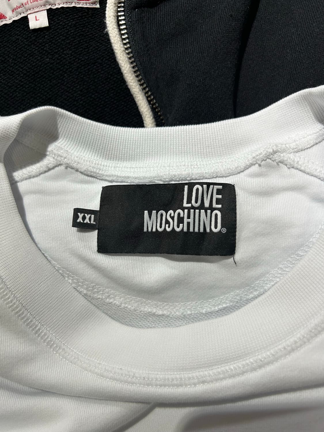 LOVE MOSCHINO 흰색 맨투맨 XXL 상품이미지6