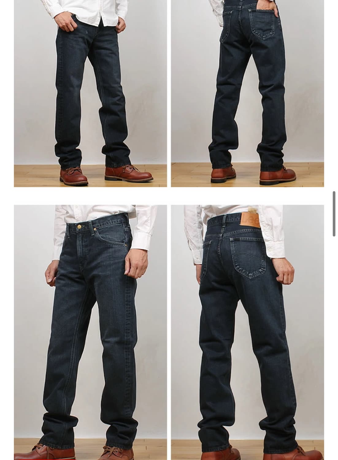 (일본제) Lee 101Z 워시드 데님 워싱 made in japan 상품이미지9