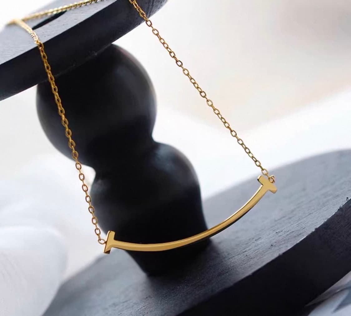 티파니앤코 스마일 팬던트 목걸이 골드 상품이미지7