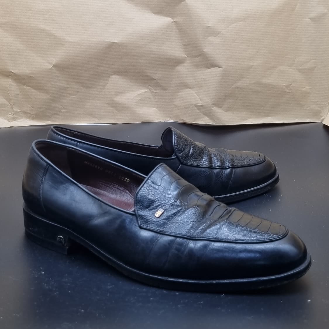 정품 발렌시아가 남성정장구두 실사이즈275  상품이미지1