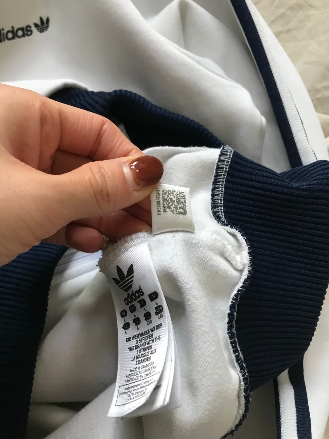 아디다스 00년대 올드스쿨 베켄바우어 화이트 져지 상품이미지9