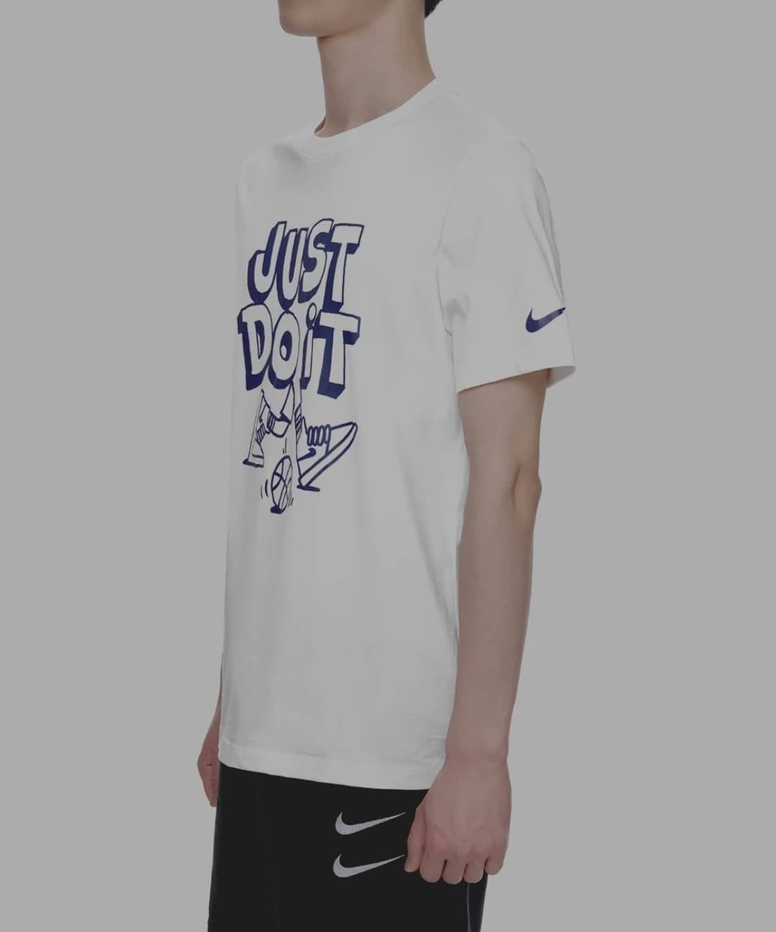 나이키(Nike) 드라이핏 팔 스우시 빅로고 반팔티셔츠 상품이미지1